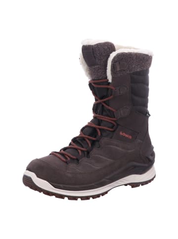 LOWA Damen Winterschuhe warm BARINA EVO GTX Ws in dunkelbraun