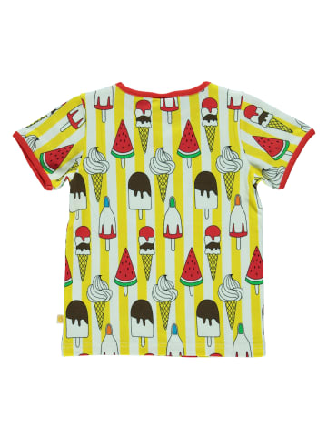 Småfolk T-Shirt Ice cream in yellow