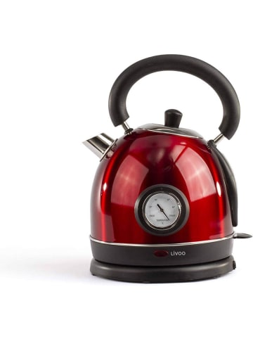 livoo ‎DOD157 Wasserkocher rot 1,8 Liter