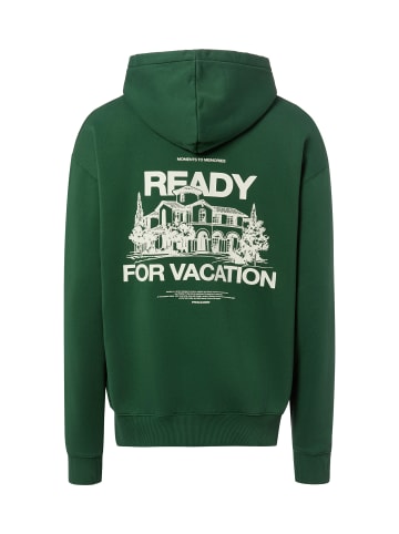 PEGADOR Kapuzenpullover Bovec in tanne ecru - 0001