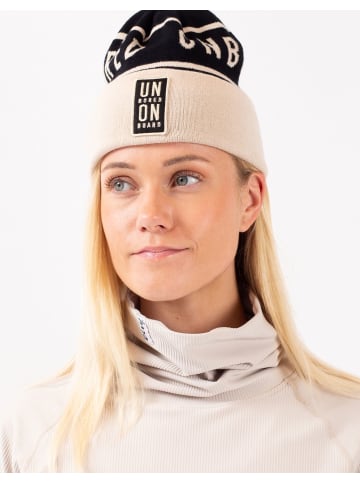 eivy Mütze in Black & Offwhite