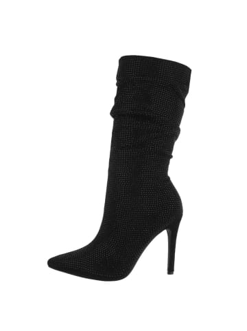 Ital-Design Stiefel in Schwarz