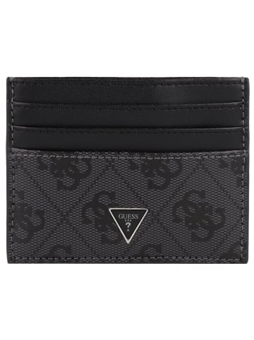 Guess Vezzola Kreditkartenetui Leder 10 cm in black