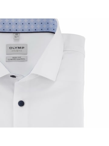 OLYMP  Langarm Business Hemd für Herren in uni