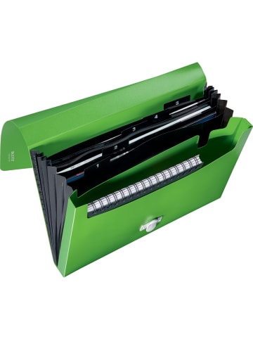 Leitz Projektmappe Recycle A4 PP 5 Fächer grün