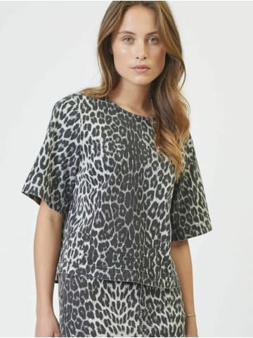 Co'couture Hemd LeoCC Denim in Dark Grey