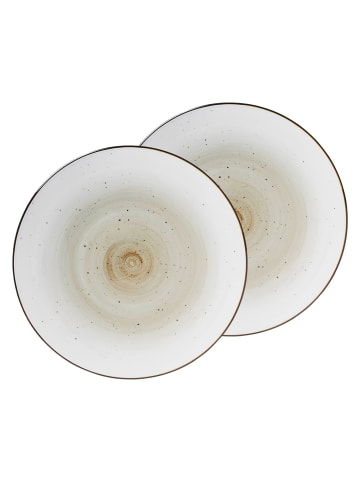 Ritzenhoff & Breker 2er Set Speiseteller Cosmo ø 30 cm grau in grau