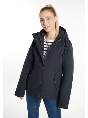 ICEBOUND Damen Wattierte Jacke in Schwarz
