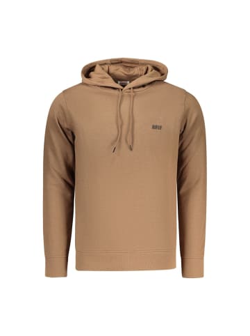 Rifle Braun Baumwolle Herren Sweatshirt