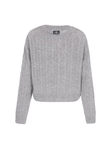 DreiMaster Women Sweater in light grey melange