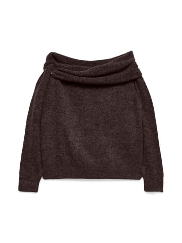 Vero Moda Strickpullover in Chocolate Torte