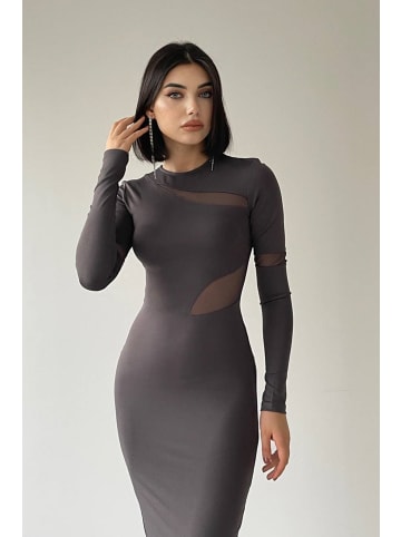 Woman Vision Kleid in Rauchfarbe