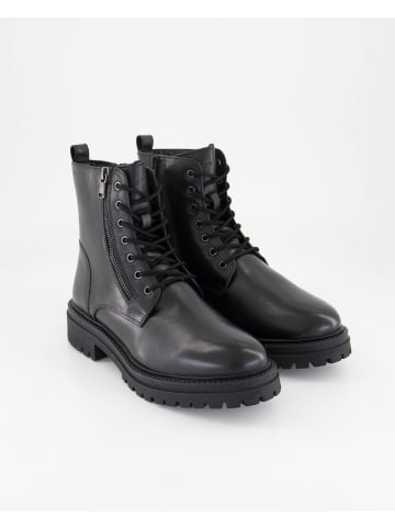 Geox Schnürstiefeletten in Schwarz