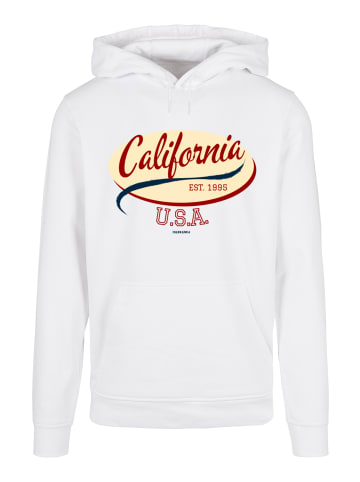 F4NT4STIC Basic Hoodie California HOODIE in weiß