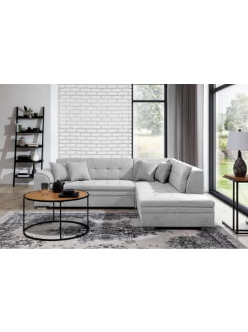 MF Design Piri Recamiere Rechts in Grau -  (L) 260 x (B) 260 x (H) 78 cm