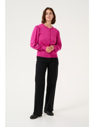 Kaffe Strickpullover KAlizza in Festival Fuchsia