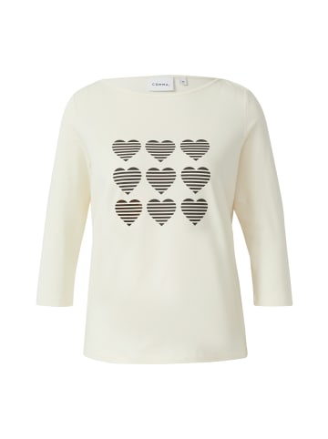 comma Shirt in beige schoko