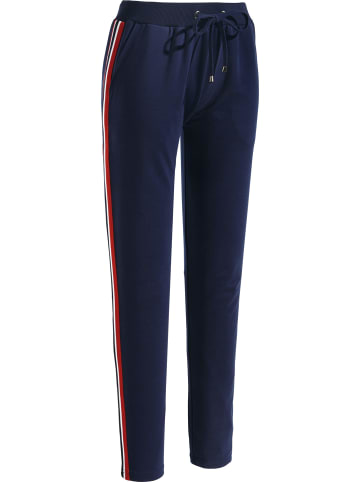 Erwin Müller Sweat Freizeithose, lang in marine