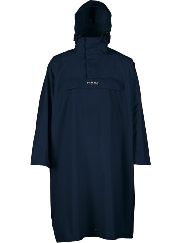 PRO-X elements Regenponcho "HIGH PEAK" Regular Fit in Marine
