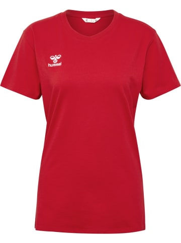 Hummel T-Shirt "Hmlgo 2.0 T-Shirt S/S Woman" in Rot