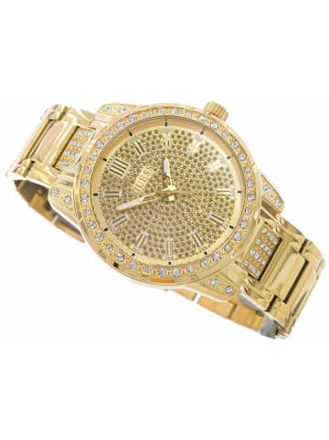 Guess Quarzuhr für Herren in gold
