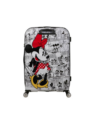 American Tourister Wavebreaker Disney Spinner 77 cm mit TSA-Zahlenschloss in Minnie Comics White