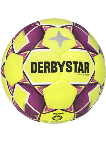 Derbystar Fußball "Indoor Beta V24" in Gelb