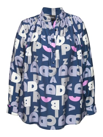 Ulla Popken Bluse in tintenblau