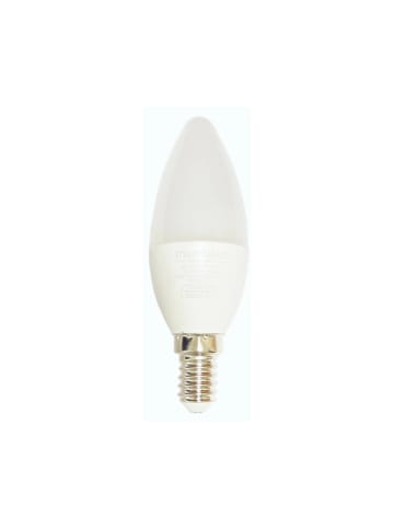 Braytron LED Leuchtmittel E14 Kerze | 5 Watt 400 Lumen in kaltweiß (6000 K) in Weiß