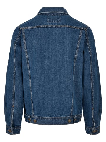 Urban Classics Urban Classics Herren Organic Basic Denim Jacket in mid indigo washed