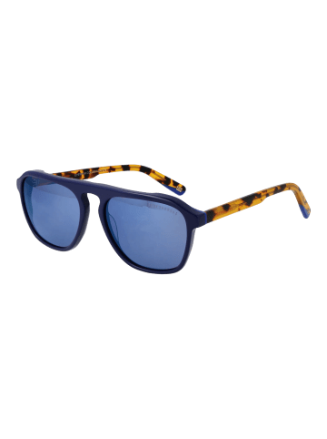 Funky Buddha Herren Sonnenbrillen Panto Blau