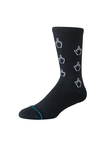 STANCE Socken 1er Pack in Schwarz/Weiß