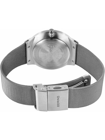 Bering Analoguhr für Herren in silber