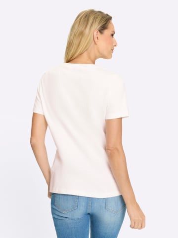 Heine T-Shirt in ecru