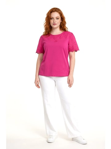 Shape Of You Blouse in Fuchsia