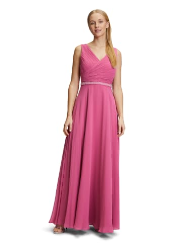 Vera Mont Abendkleid mit Plissee in Rose Pink