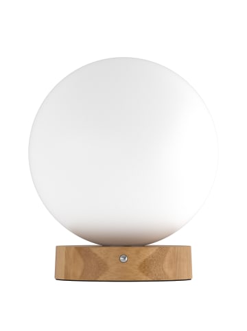 home24 Akku-Tischleuchte DENKI in Weiß