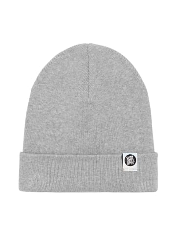 wat? Apparel Beanie Basic Rib Beanie in Mid Heather Grey