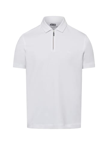 Finshley & Harding London Polo Shirt in weiß