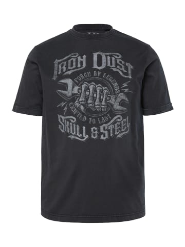 JP1880 Kurzarm T-Shirt in schwarz