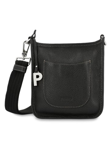 PICARD Kronberg Umhängetasche Leder 18 cm in schwarz