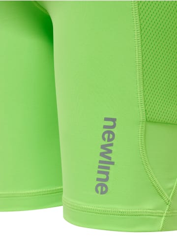Newline Verstellbare Taille Tight Kurze Hose Kids Core Kinder in GREEN FLASH
