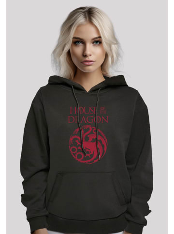 F4NT4STIC Hoodie House Of The Dragon Targaryen Crest Logo in schwarz