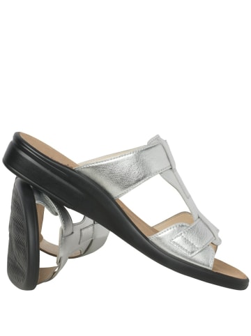 Ganter Plateau Sandalen für Damen in silber
