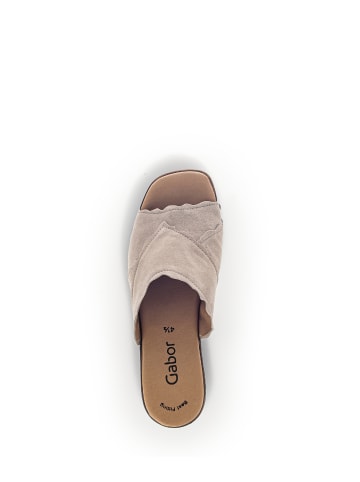 Gabor Fashion Pantolette in beige