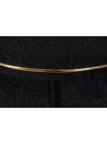 Kayoom Hocker Corin in schwarz - gold