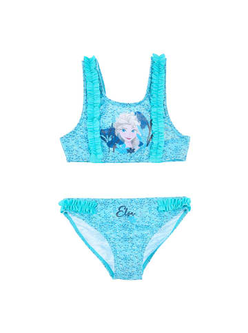 Disney Frozen 2tlg. Outfit: Bikini Elsa Ocean Dream Badeset in Türkis