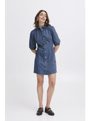 b. young Denimkleid BYKAPUCA Tight fit in Mid Blue Denim