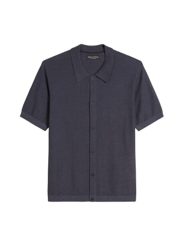 Marc O'Polo Kurzarm-Cardigan regular in Faded Blue