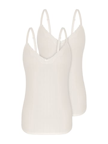 Sassa 2er Pack Top in ivory